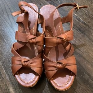 Miu Miu Brown Wedge